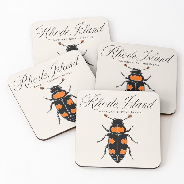 Item preview, Rhode Island American Burying Beetle Poster designed and sold by The-Drip-Studio.
