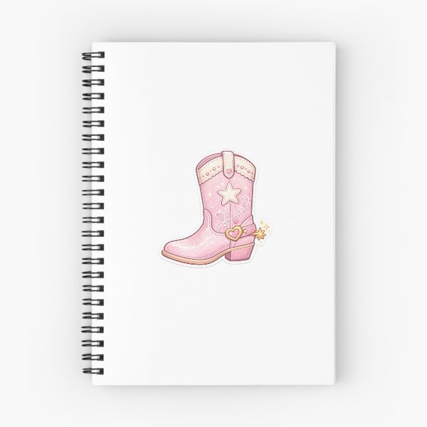 Item preview, Pink Cowgirl Boot sticker designed and sold by dollysdesigns97.