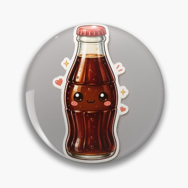 Item preview, Kawaii Soda Bottle Sticker – Cute Fizzy Drink Character, Cozy Japanese Aesthetic designed and sold by AstraDrip Studio.