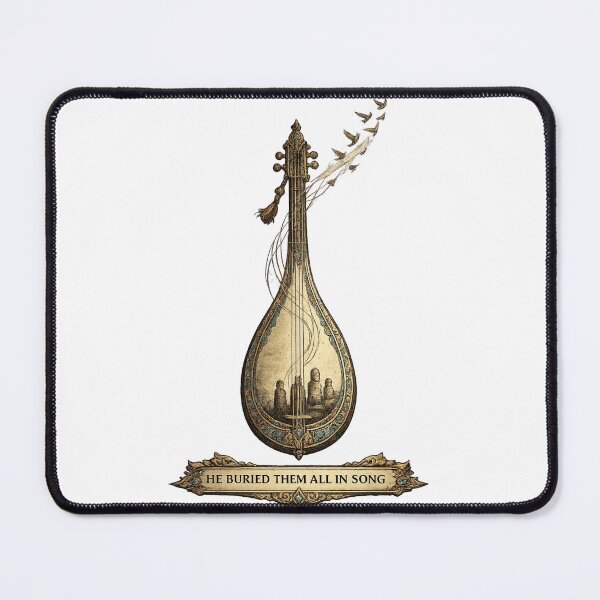 Item preview, Dede Korkut — He Buried Them All in Song | World Legends designed and sold by Qorvun.