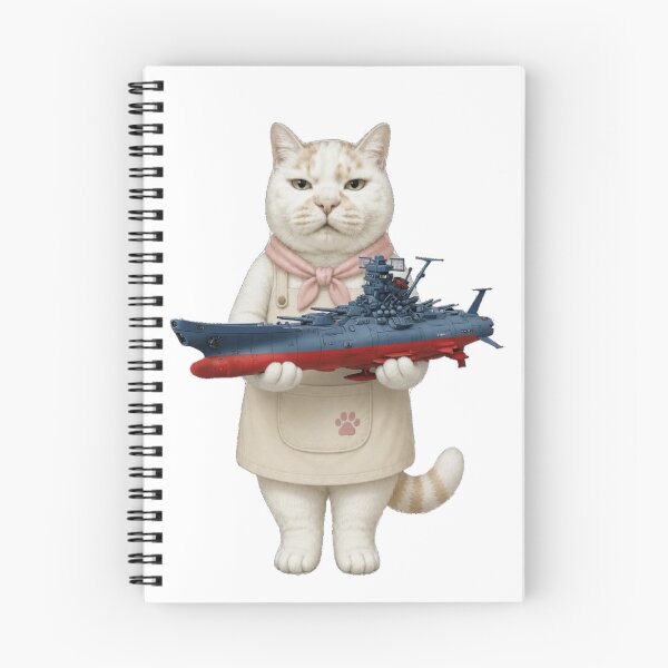 Item preview, Captain Cat and the Starship Yamato designed and sold by Komatoya.