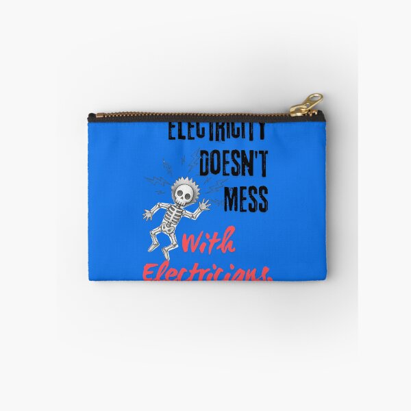 Item preview, Funny Electrician Tee – Electricity Doesn't Mess With Electricians designed and sold by lazulishop.