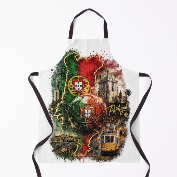 Item preview, Portugal Football Map Art | Soccer Fan Graphic | Portuguese Heritage Football Design | Vintage Sports Poster designed and sold by TheWorldGameStudio .