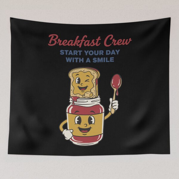Item preview, Breakfast Crew Start Your Day With A Smile Brunch designed and sold by LuminOrb.