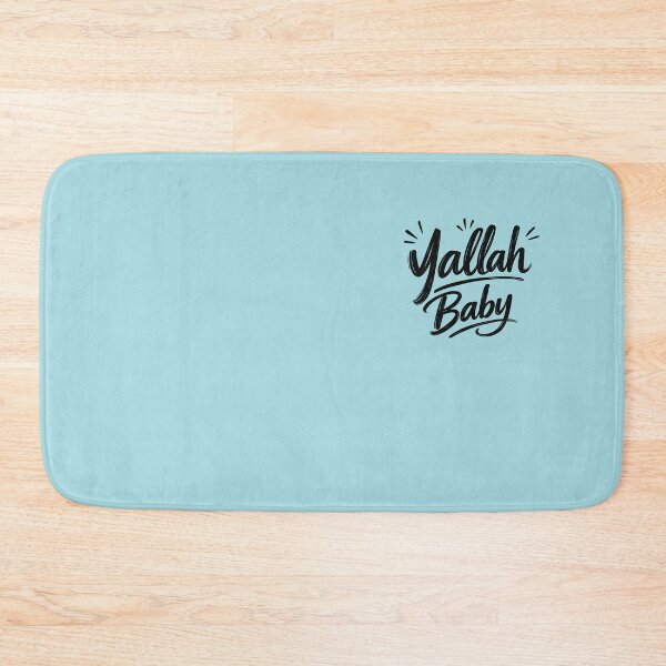 Item preview, Yallah Baby Arabic English Typography designed and sold by NadineDemShop.