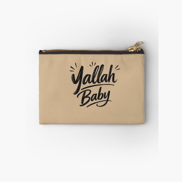 Item preview, Yallah Baby Arabic English Typography designed and sold by NadineDemShop.