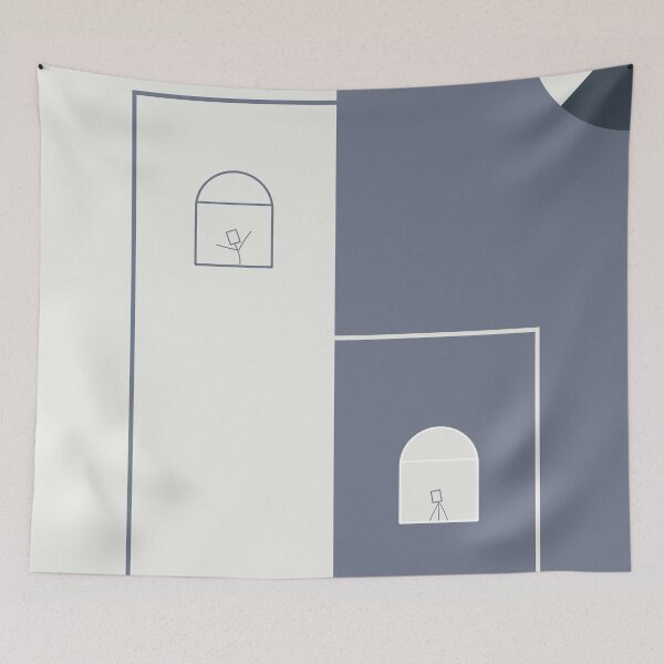 Item preview, Hope and Melancholy - Minimalist Geometric designed and sold by artdocaj.