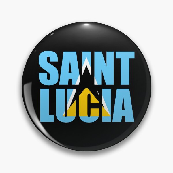 Item preview, Saint Lucia Flag LC designed and sold by shitpostee.