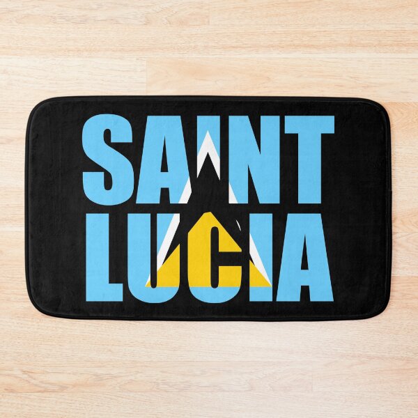 Item preview, Saint Lucia Flag LC designed and sold by shitpostee.