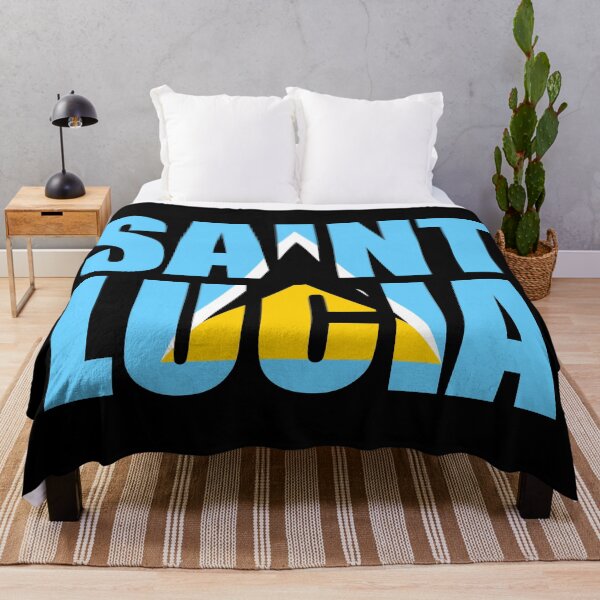 Item preview, Saint Lucia Flag LC designed and sold by shitpostee.