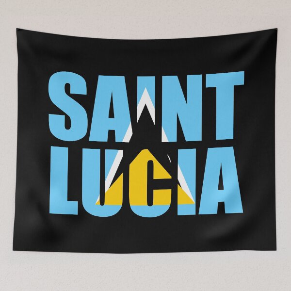 Item preview, Saint Lucia Flag LC designed and sold by shitpostee.