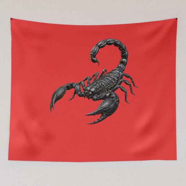 Item preview, Black Scorpion – Dark Predator T-Shirt Design designed and sold by Abdennaim.