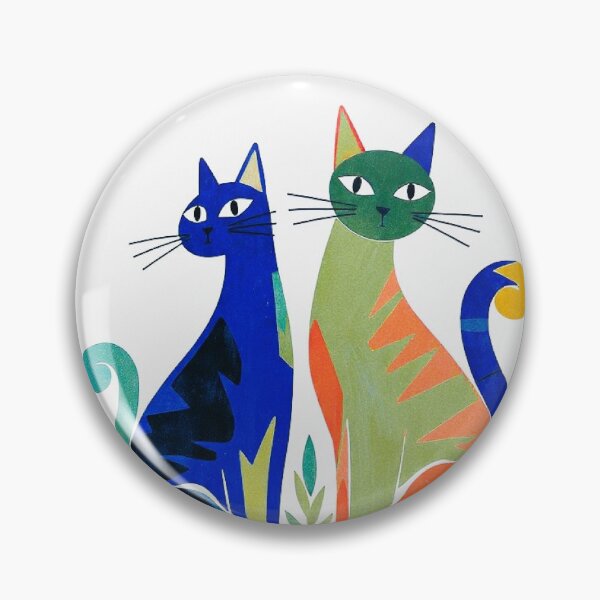 Item preview, Midnight Cat Museum Duo Poster designed and sold by djovan.