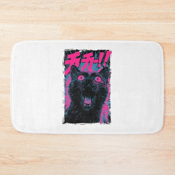 Item preview, Screaming manga cat designed and sold by Tiny-Love ⭐⭐⭐⭐⭐.
