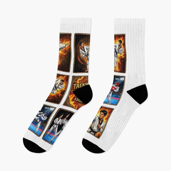 Item preview, Taekwondo Master Martial Arts Fire Pop Art Design designed and sold by redsharkuk.