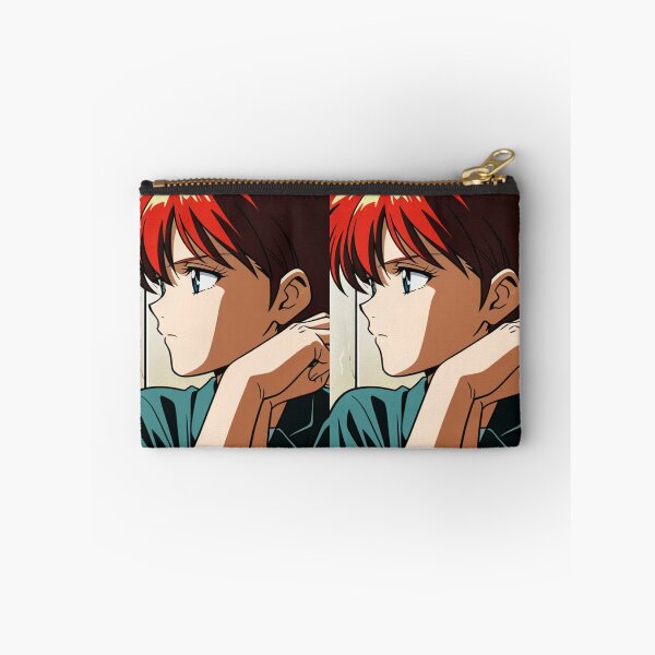 Item preview, Portrait - Red haired elegant woman profile hand cheek designed and sold by AnimeShin.