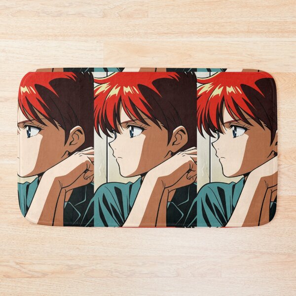 Item preview, Portrait - Red haired elegant woman profile hand cheek designed and sold by AnimeShin.