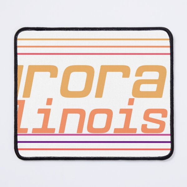Item preview, Aurora Illinois City Marked On State Map designed and sold by TheIconSmith.