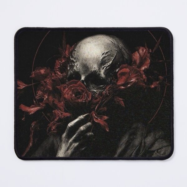 Item preview, Floral Skull, Gothic Rose designed and sold by Adronia.