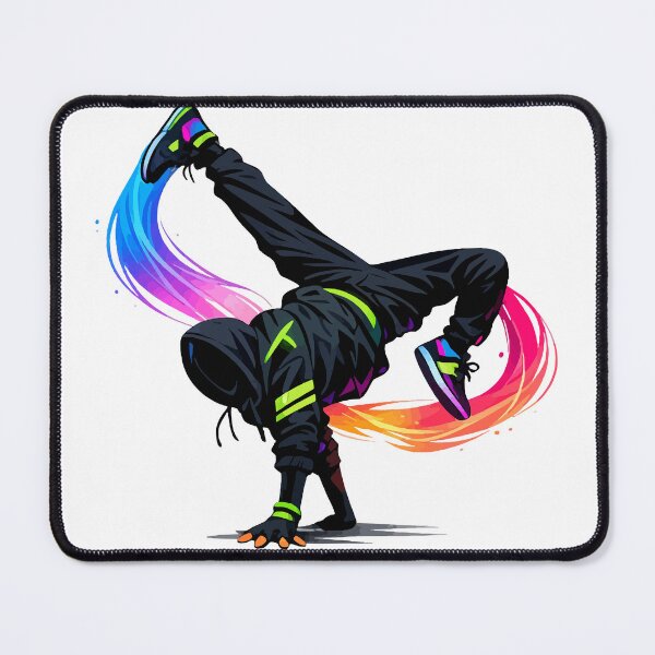 Item preview, Neon Windmill / Neon Breakdance Collection designed and sold by ValentynaTyshenkoArt.