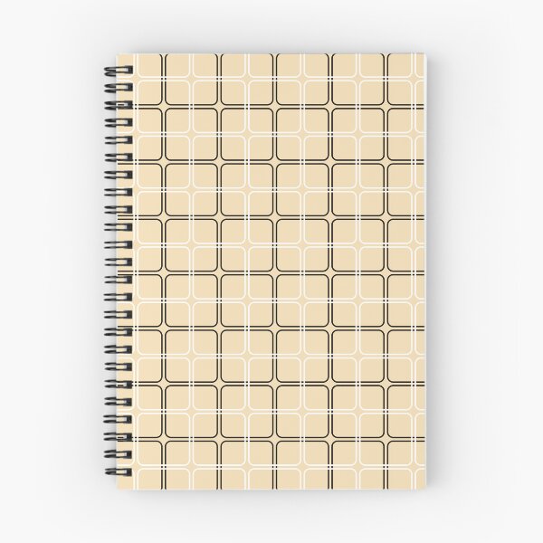 Item preview, Wheat, black & white geometric pattern designed and sold by Mint + Midnight.