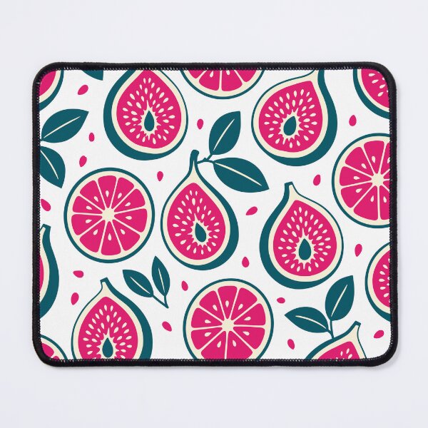 Item preview, Retro Vibrant Sliced Figs and Citrus Fruits Seamless Pattern Vector designed and sold by DiNata.