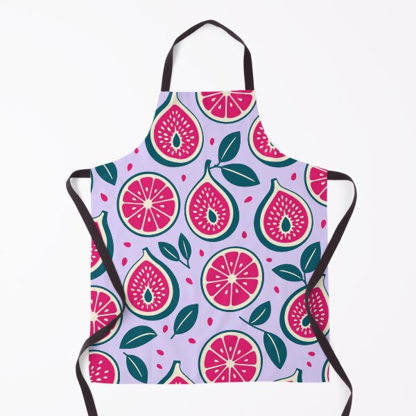 Item preview, Retro Vibrant Sliced Figs and Citrus Fruits Seamless Pattern Vector designed and sold by DiNata.