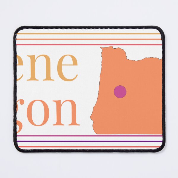 Item preview, Eugene Oregon City Marked On State Map designed and sold by TheIconSmith.
