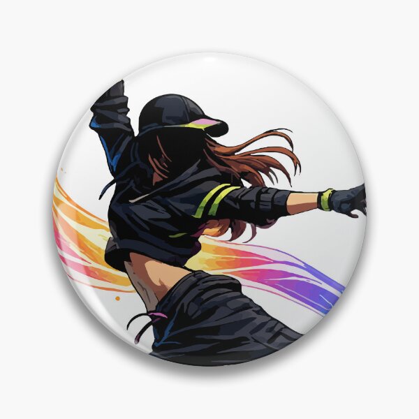 Item preview, Neon Leap / Neon Breakdance Collection designed and sold by ValentynaTyshenkoArt.