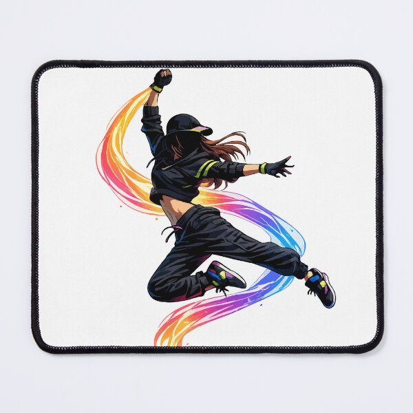 Item preview, Neon Leap / Neon Breakdance Collection designed and sold by ValentynaTyshenkoArt.