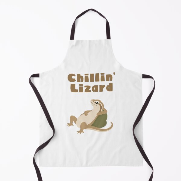 Item preview, Chillin Lizard — Kawaii Japanese Skink Reptile Humor Tee designed and sold by medicalkinoko.