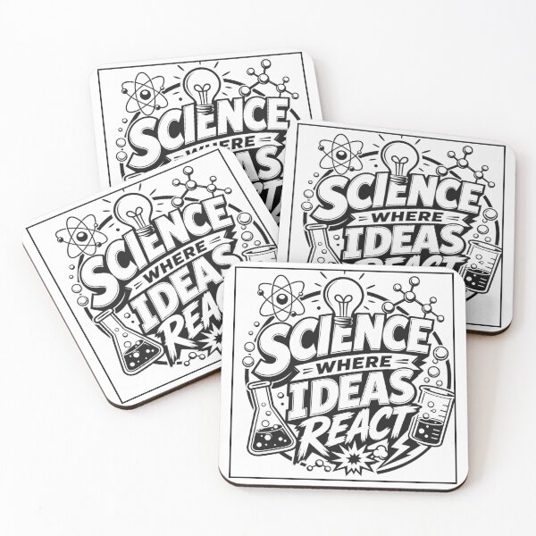Item preview, Science where ideas react  designed and sold by Lab Legend.