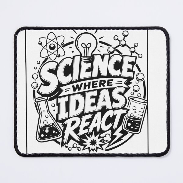Item preview, Science where ideas react designed and sold by Lab Legend.