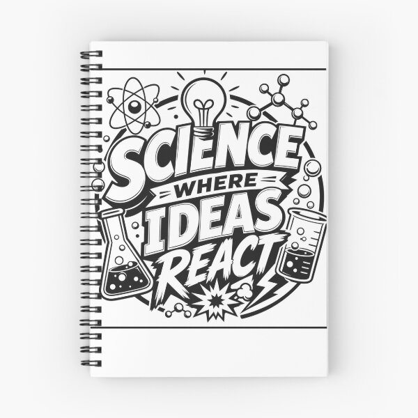 Item preview, Science where ideas react  designed and sold by Lab Legend.