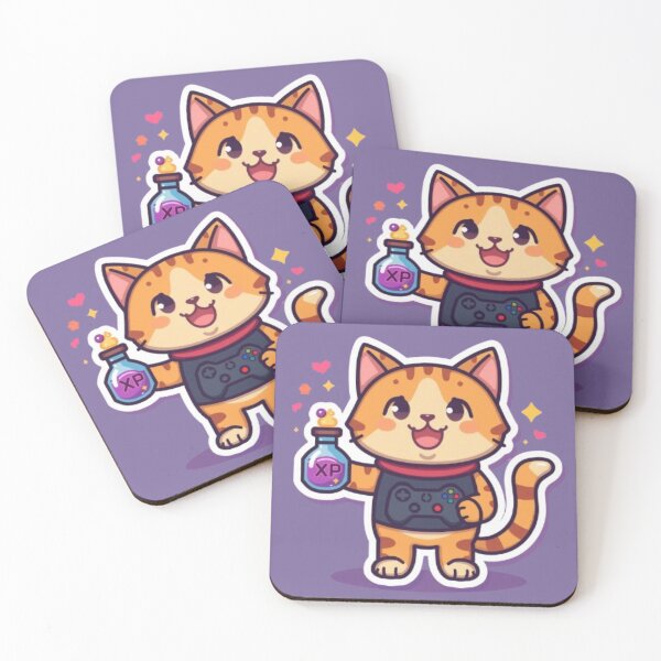 Item preview, XP Cat Gaming Sticker designed and sold by Stylestickers55.