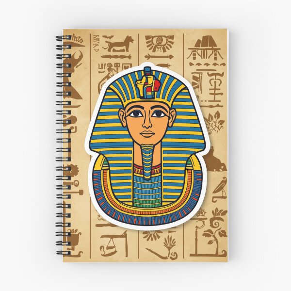 Item preview, King Tutankhamun Egyptian Pharaoh Golden Mask designed and sold by UniqueVibesArt.