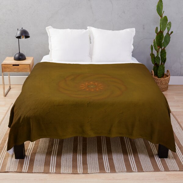 Item preview, Amber Spiral Abstract Pattern designed and sold by EsmArtUniverse.