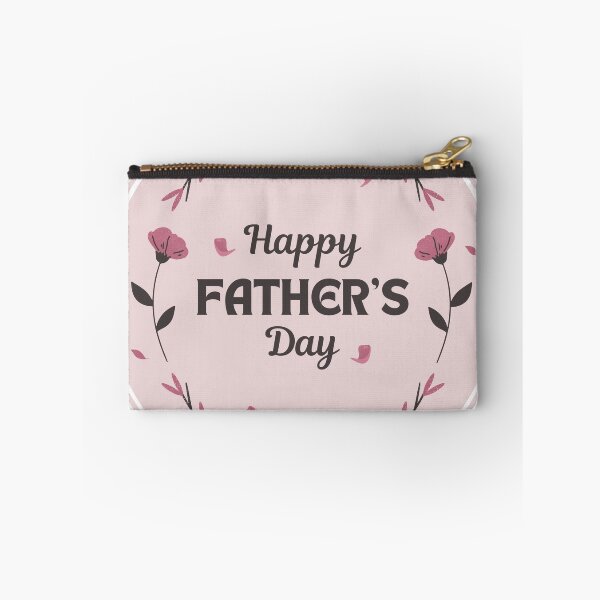 Item preview, Elegant Floral Happy Fathers Day Pastel Sticker designed and sold by UniqueVibesArt.