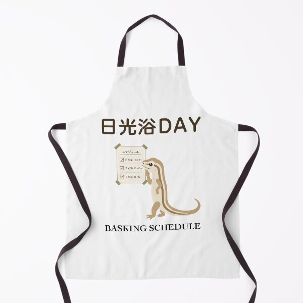 Item preview, Basking Schedule — Kawaii Lizard Reptile Keeper Humor Tee designed and sold by medicalkinoko.