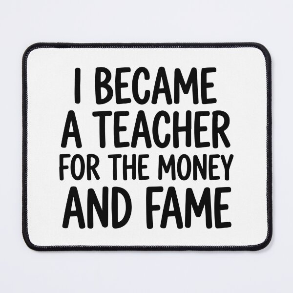 Item preview, Teacher Humor - Bold Sarcastic Typography - Gift for Educators and Professors designed and sold by raedattia.