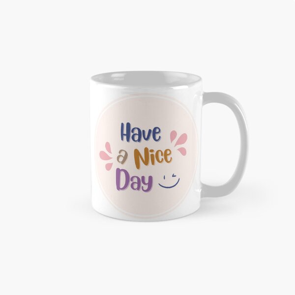 Item preview, Cute Have a Nice Day Pastel Positivity Sticker designed and sold by UniqueVibesArt.