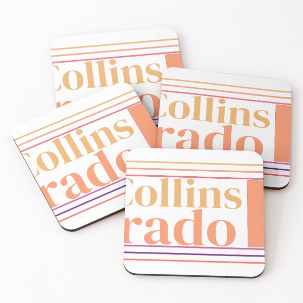Item preview, Fort Collins Colorado City Marked On State Map designed and sold by TheIconSmith.