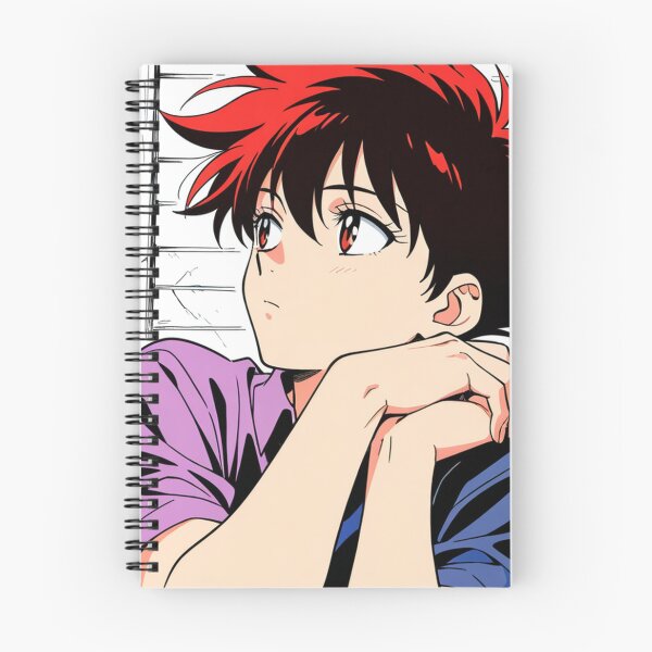 Item preview, Portrait - Redhead woman chin on hands dreamy designed and sold by AnimeShin.