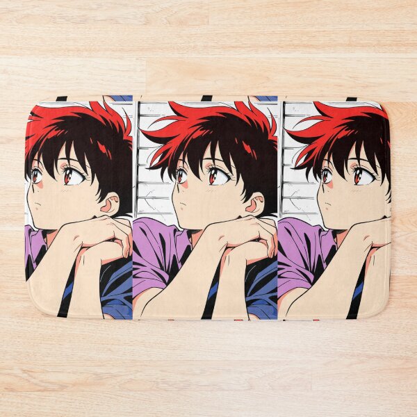 Item preview, Portrait - Redhead woman chin on hands dreamy designed and sold by AnimeShin.
