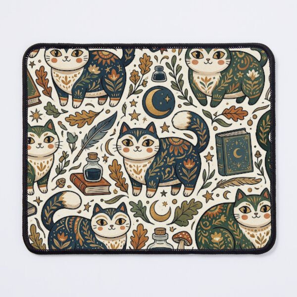 Item preview, Enchanted Cats Under the Moon designed and sold by Iampoji.