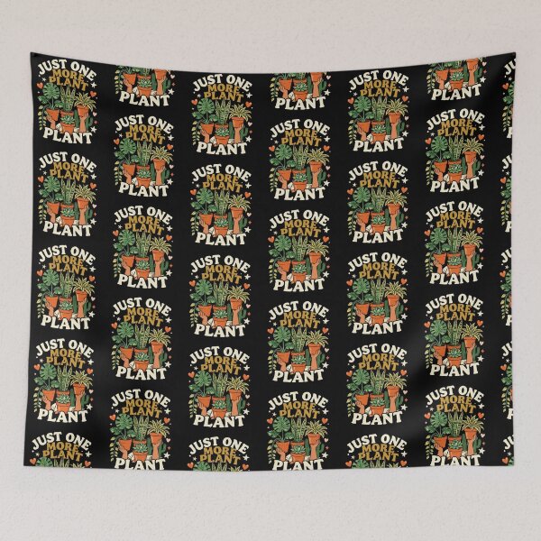 Item preview, JUST ONE MORE PLANT FUNNY PLANT LOVER T-SHIRT designed and sold by Estte-creative.