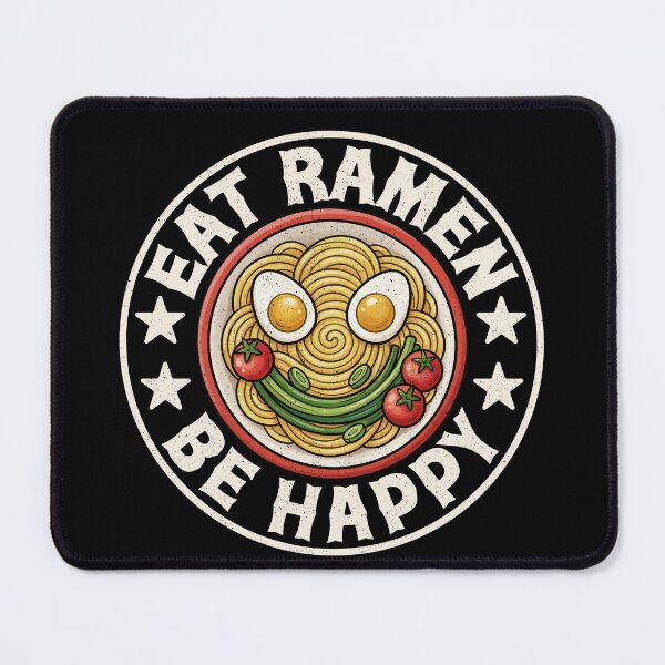 Item preview, Eat ramen be happy designed and sold by Tiny-Love ⭐⭐⭐⭐⭐.