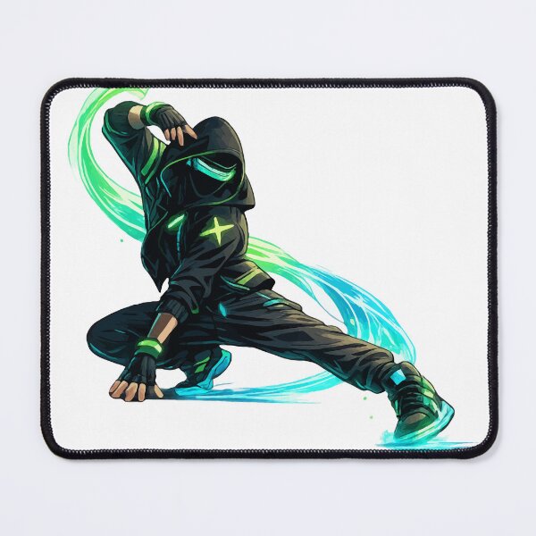 Item preview, Neon Freeze / Neon Breakdance Collection designed and sold by ValentynaTyshenkoArt.