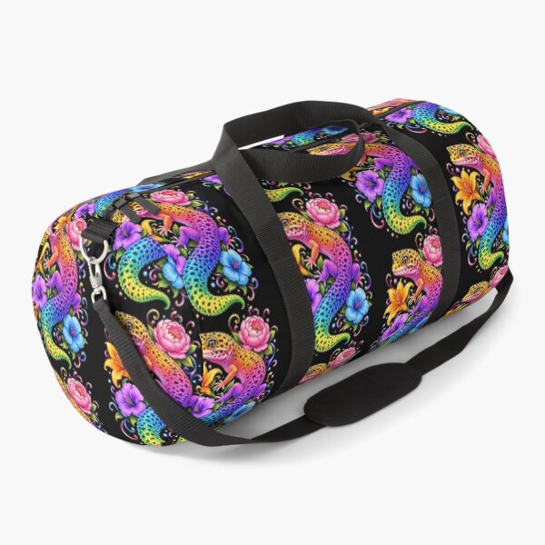 Item preview, Colorful Cute Leopard Gecko Flowers Rainbow Women Girls Kids designed and sold by Noctivyra.