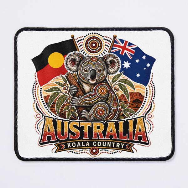Item preview, Spirit of the Southern Land – Aboriginal-Inspired Map Design designed and sold by Holiday-Hunter.